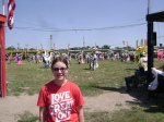 Stacey at the Pow Wow
